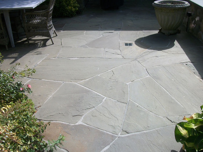 Flagstone Bluestone Patio Hamptons Masonry Design