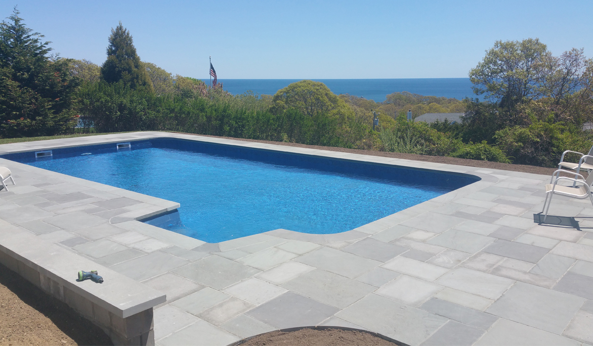 Montauk Pool Patio Contractors, Bluestone Pool Patio Construction Montauk Long Island