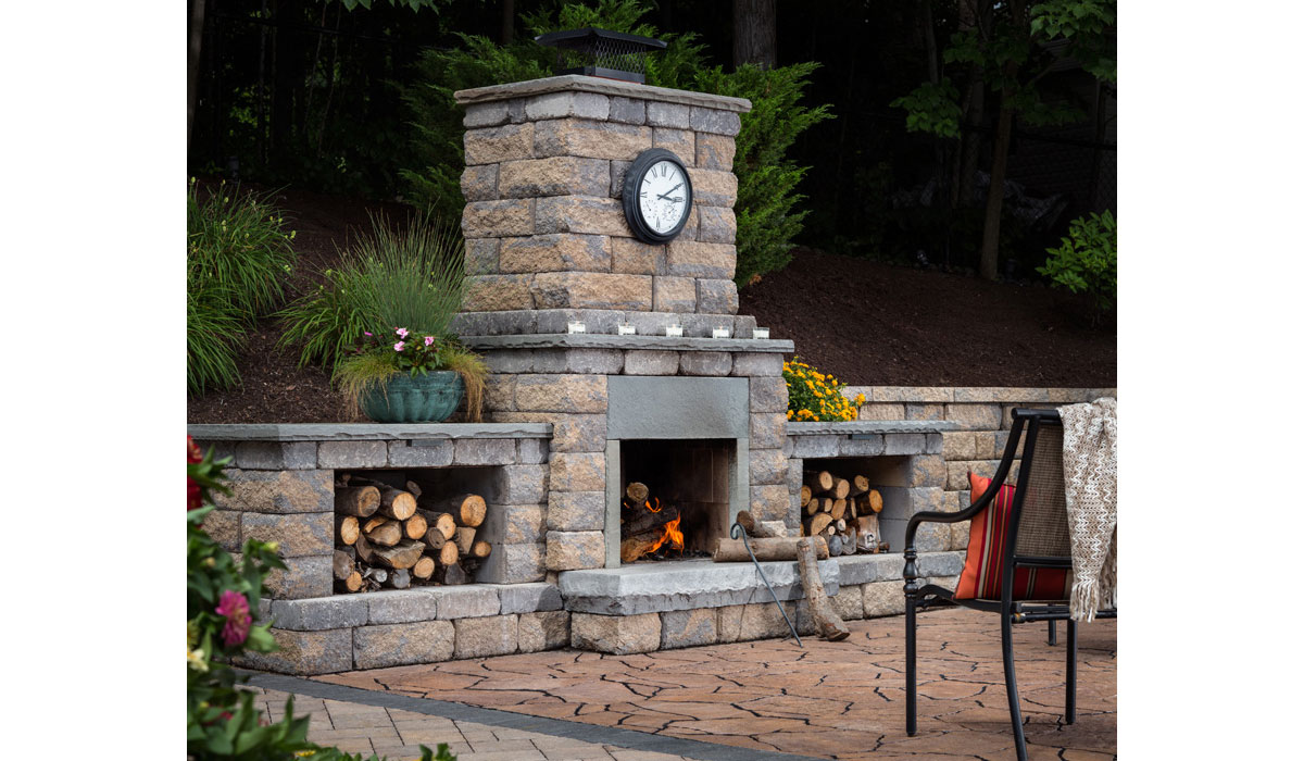 Outdoor Fireplace