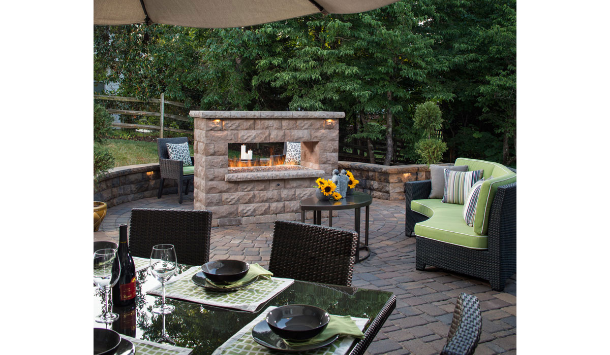 Outdoor Fireplace