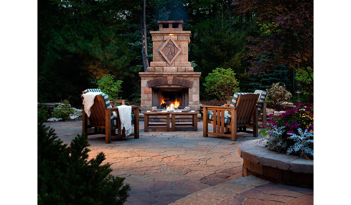 Outdoor Fireplace Construction Hamptons NY