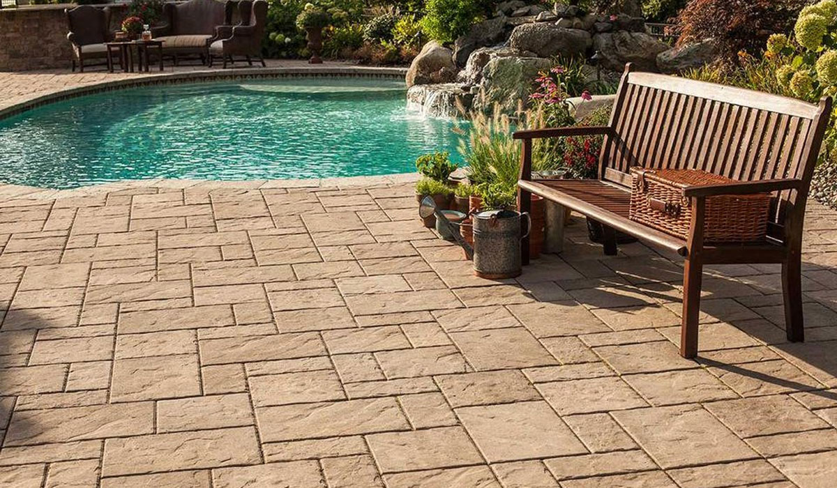 Paver Stone Pool Patio Hamptons NY
