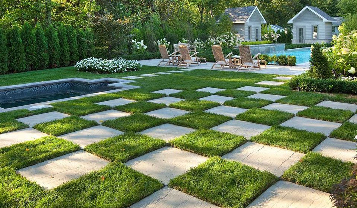 Bluestone Pool Patio